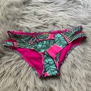 LA Hearts Bikini Bottom With Slits